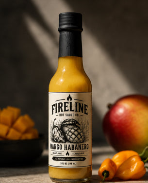 Fireline Hot Sauce Co. Mango Habanero Hot Sauce 5 fl oz