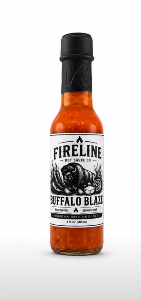 Fireline Hot Sauce Co. Buffalo Blaze Mild Buffalo Hot Sauce 5 fl oz